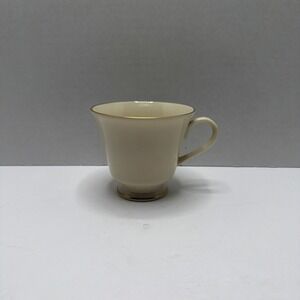Lenox China - Hayworth Cream & Gold Coffee/Tea Cup Excellent!! Discontinued!